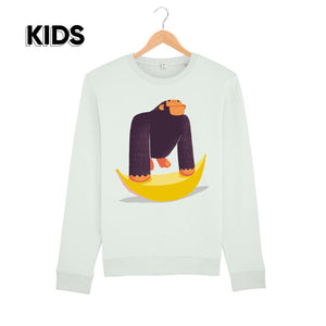 Big Yellow Banana Kids Sudadera