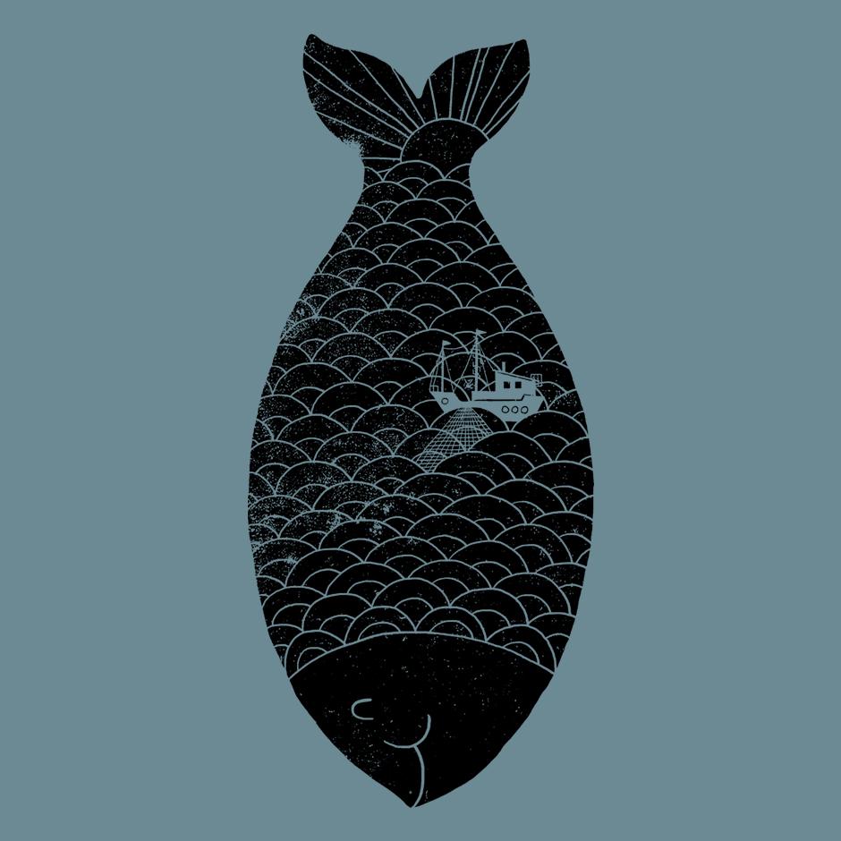 Fishing In A Fish Citadel Blue