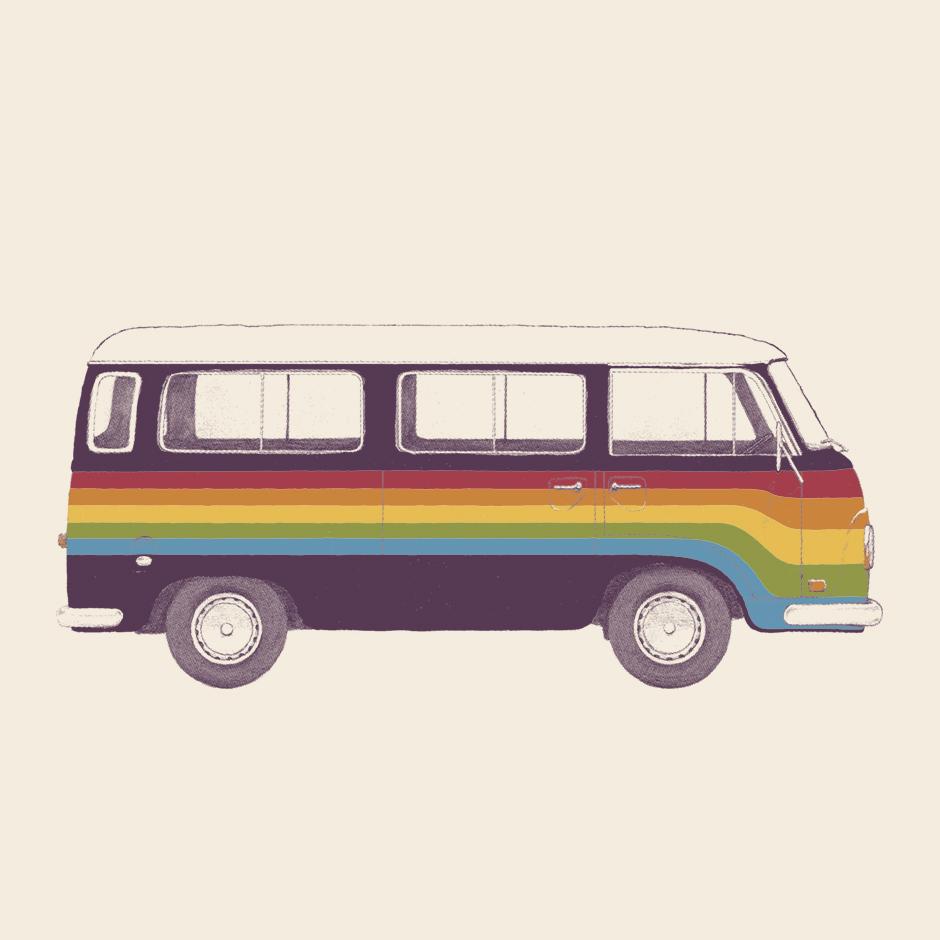 Rainbow Van